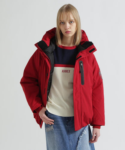 AVIREX 經典款多功能羽絨服 聚酯纖維/棉混紡 85%/15%