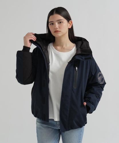 AVIREX 經典款多功能羽絨服 聚酯纖維/棉混紡 85%/15%