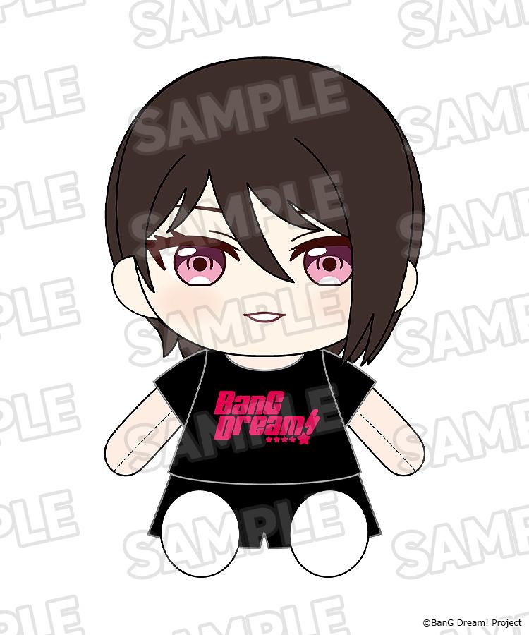 BanG Dream! 樂隊系列 角色八潮瑠唯 換裝玩偶 附樂隊LogoT恤