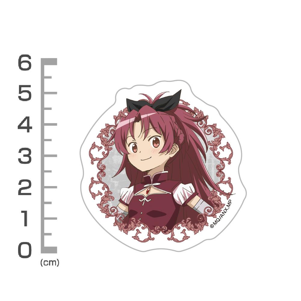 劇場版 魔法少女小圓 叛逆的物語 佐倉杏子 迷你貼紙套裝 4枚入 約6x6cm以內 紙/PP