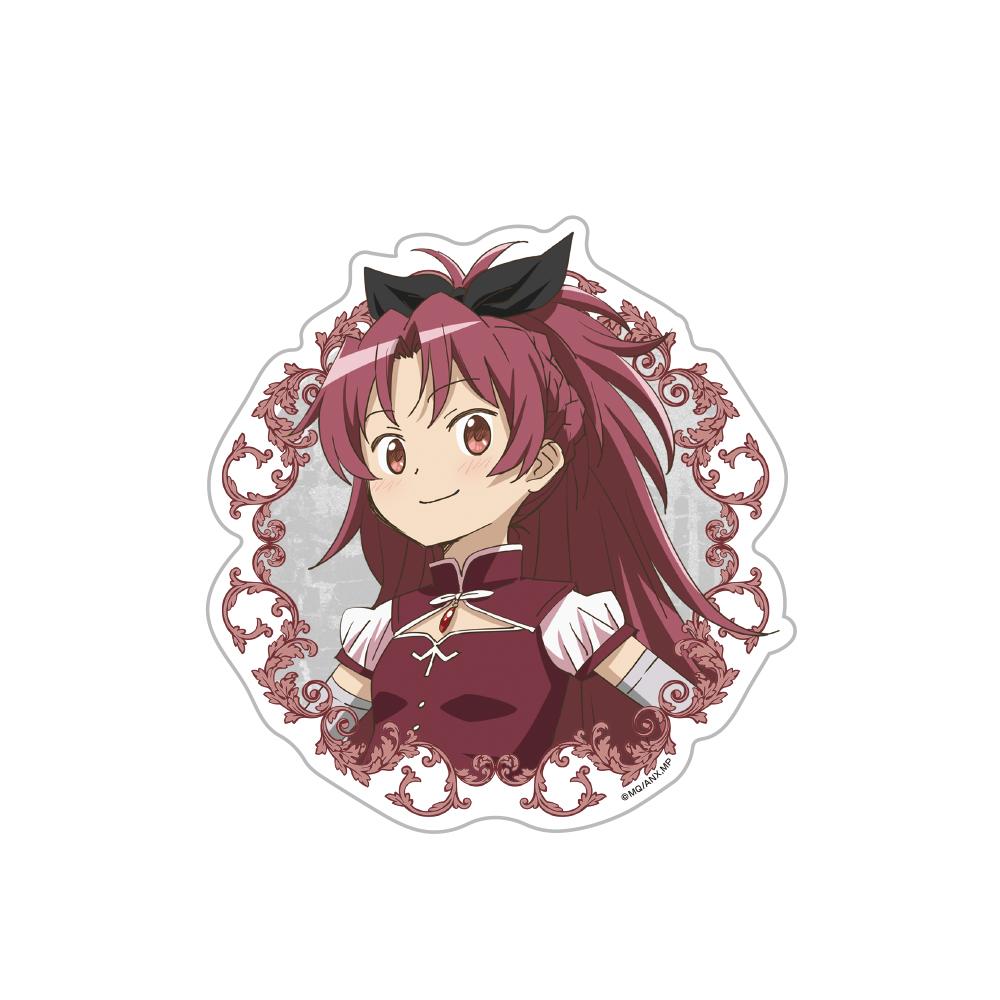 劇場版 魔法少女小圓 叛逆的物語 佐倉杏子 戶外防水耐UV貼紙 約12.5x11.5cm 合成紙/PP