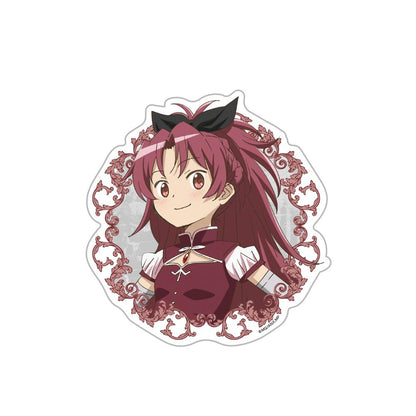 劇場版 魔法少女小圓 叛逆的物語 佐倉杏子 戶外防水耐UV貼紙 約12.5x11.5cm 合成紙/PP