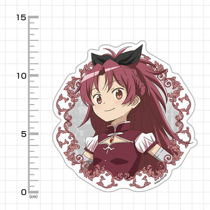 劇場版 魔法少女小圓 叛逆的物語 佐倉杏子 戶外防水耐UV貼紙 約12.5x11.5cm 合成紙/PP
