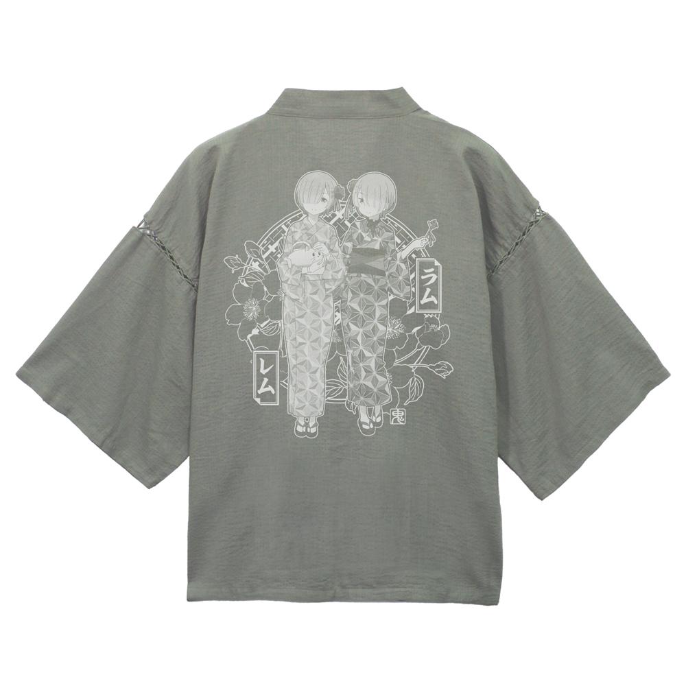 《Re：從零開始的異世界生活》 甚平 浴衣姿的ラム&レム 利休鼠 M～L