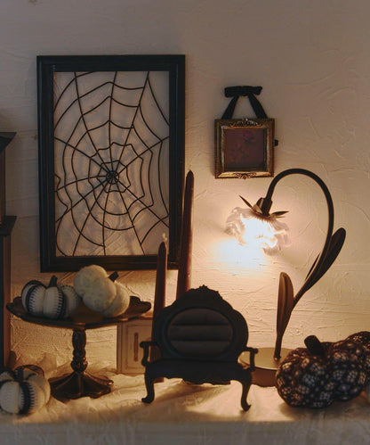 Twilight Halloween 花瓣腳踩花盆托盤