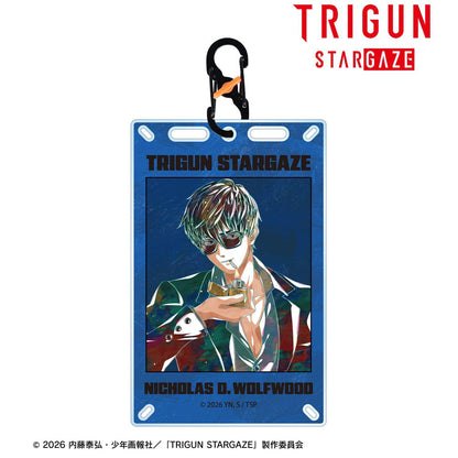 《槍神Trigun》STARGAZE 尼古拉斯·D·烏爾夫伍德 Ani-Art 第3彈 登山扣卡片式亞克力掛件