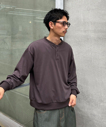 亨利領套頭衫