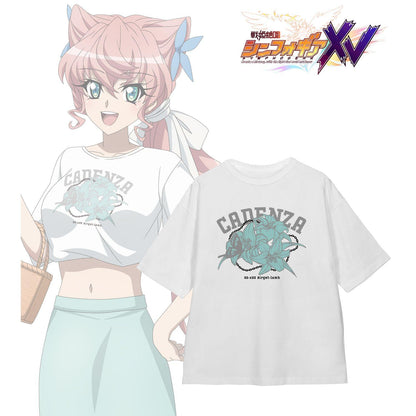 戰姬絕唱Symphogear 瑪利亞·卡登扎夫納·伊芙 私服ver. 著用BIGシルエットTシャツ XL