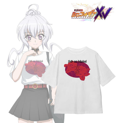 戰姬絕唱Symphogear XV 雪音克里斯 私服ver. 著用BIG廓形T恤 男女同款
