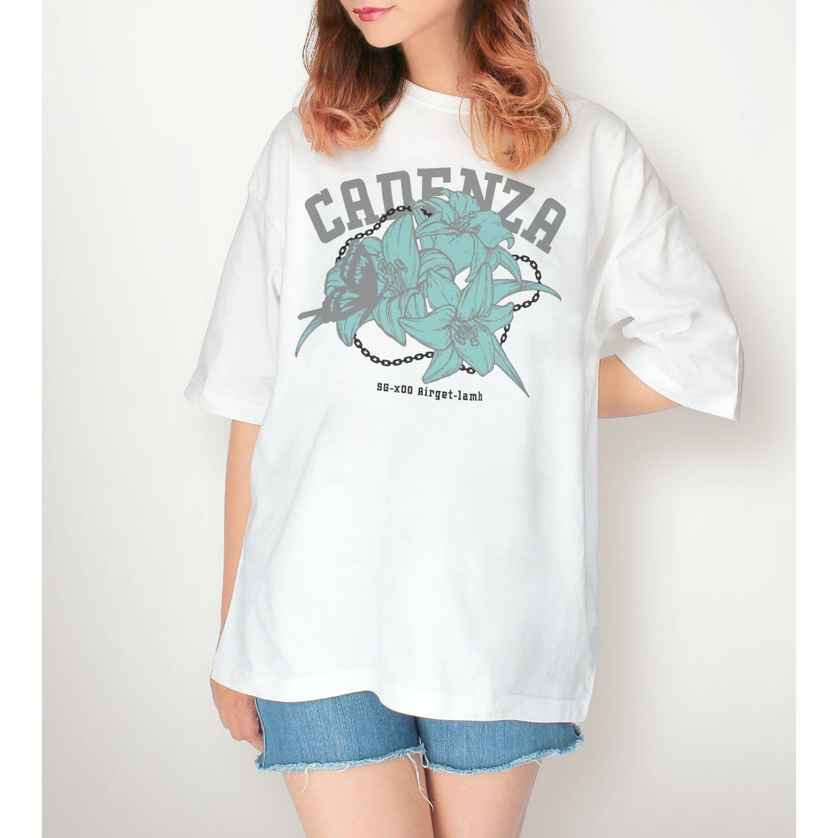 戰姬絕唱Symphogear 瑪利亞·卡登扎夫納·伊芙 私服ver. 著用BIGシルエットTシャツ XL