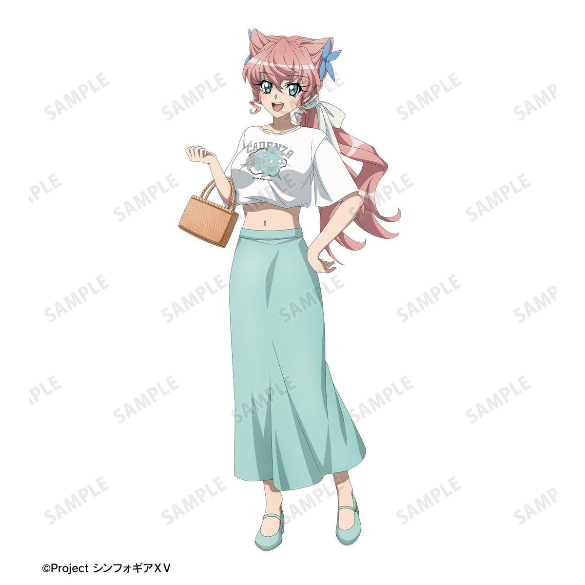 戰姬絕唱Symphogear 瑪利亞·卡登扎夫納·伊芙 私服ver. 著用BIGシルエットTシャツ XL