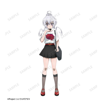 戰姬絕唱Symphogear XV 雪音克里斯 私服ver. 著用BIGシルエットTシャツ 男女通用 S碼