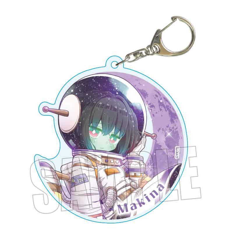 銀河特急ミルキー☆サブウェイ 亞克力掛件 瑪奇娜 (宇宙)