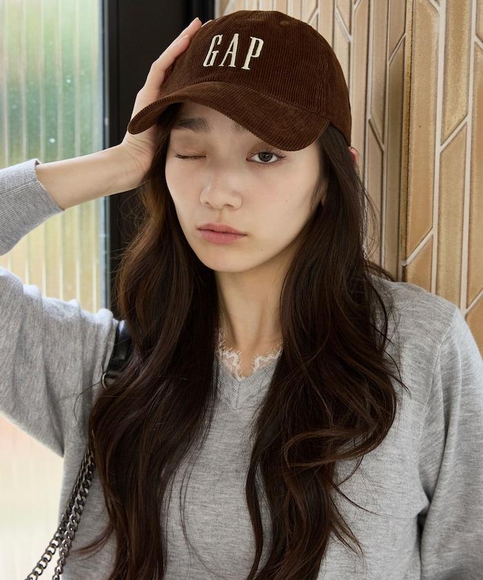 別注 GAP 刺繡 絨面帽