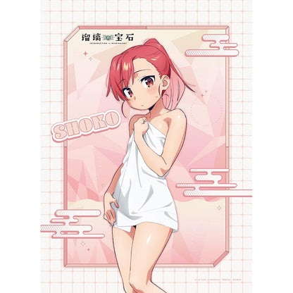 瑠璃の寶石 瀨戶硝子 溫泉 描き下ろしB2掛畫 W麂
