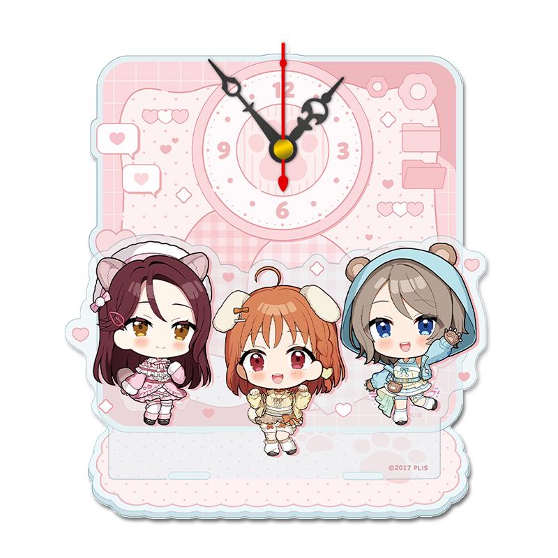 ラブライブ！系列 ぷちちょこ 迷你亞克力擺鐘【2年生】動物服裝