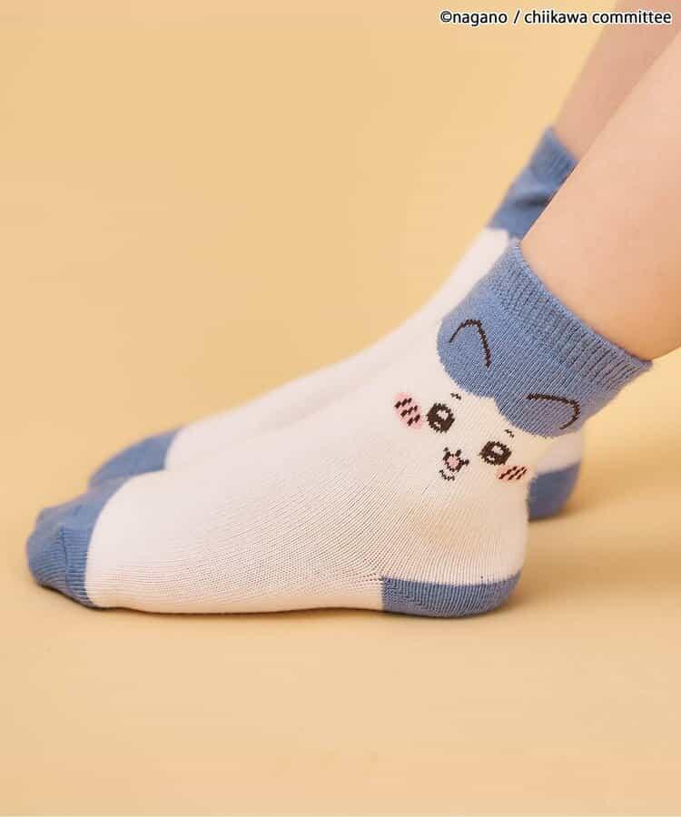 ちいかわ 角色臉部襪子 兒童