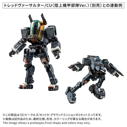 戴亞克隆 D載具套裝9：地面任務模型玩具
