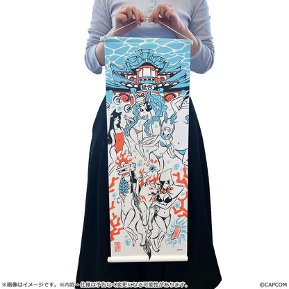 大神 20週年紀念 復刻藝術企劃 掛畫 夏 吉村健一郎 作 大神 10週年