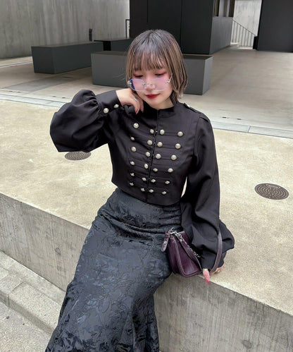 Mavie..7 拿破崙風短款夾克