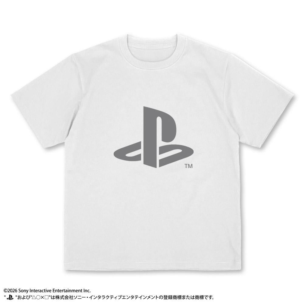 PlayStation 聯名 經典Logo T恤 L碼 涼感速幹 舒適透氣 純棉混紡 男款短袖