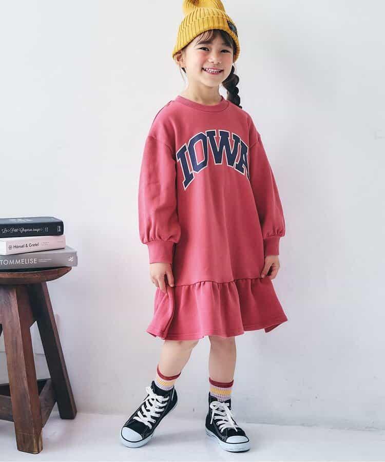 F.O.KIDS 學院風LOGO連衣裙