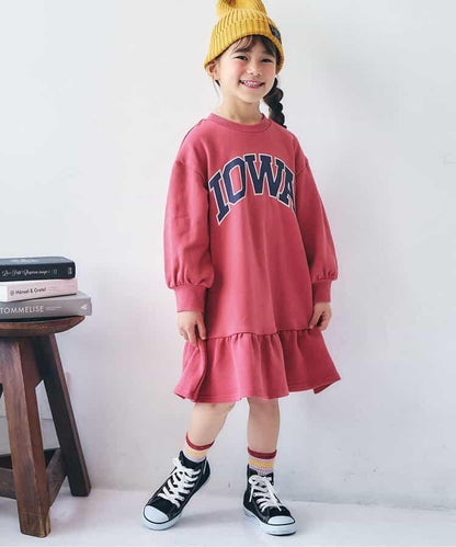 F.O.KIDS 學院風LOGO連衣裙
