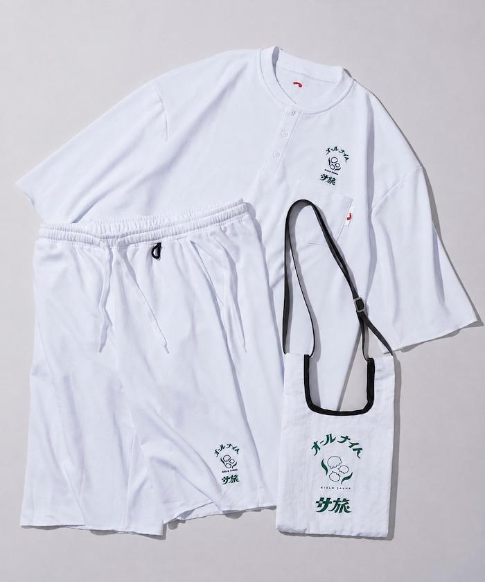 SAUVENIR×FREAK'S STORE 別注 館內服 連帽衛衣 KANNAIGI 裡毛