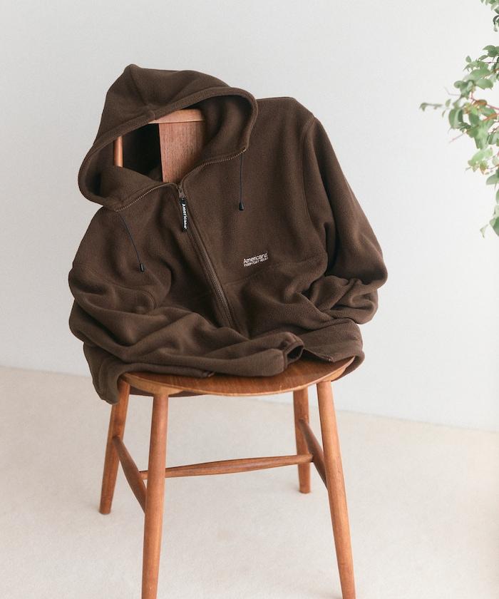 Americana × Firsthand 別注拉鍊連帽抓絨衫
