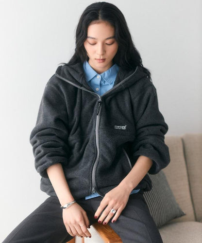 Americana × Firsthand 別注拉鍊連帽抓絨衫