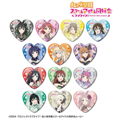 Love Live! 虹咲學園學園偶像同好會 描き下ろし 和服兔女郎ver. 交易心形徽章 13個裝/盒