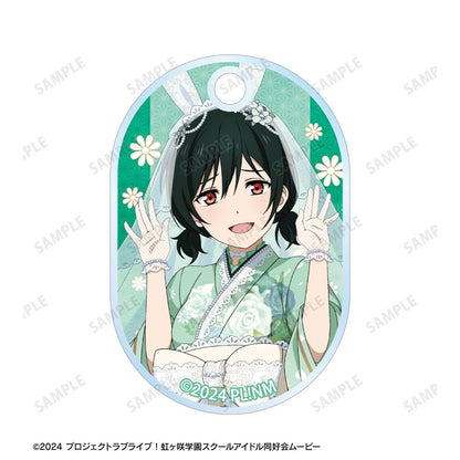 LoveLive! 虹咲學園學園偶像同好會 三船栞子 和服兔女郎ver. 雙層鋼絲亞克力鑰匙扣