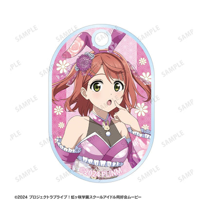 Love Live! 虹咲學園學園偶像同好會 上原步夢 和風兔女郎ver. 雙層鋼絲亞克力鑰匙扣