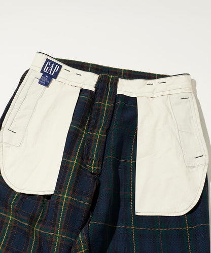 GAP × FREAK'S STORE 聯名款 學院風格紋休閒褲