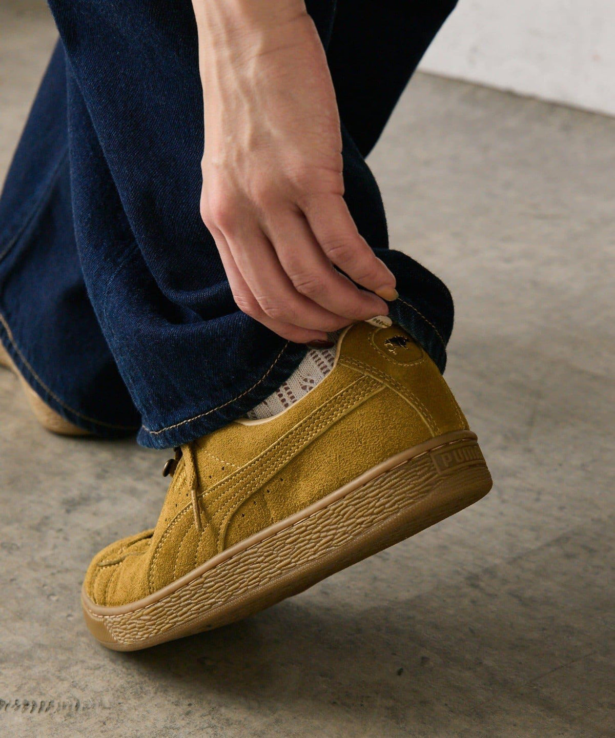 PUMA×SCYE 聯名 麂皮運動鞋