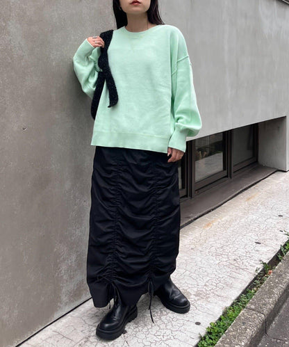 CIAOPANIC TYPY 針織感寬鬆泡泡袖針織衫