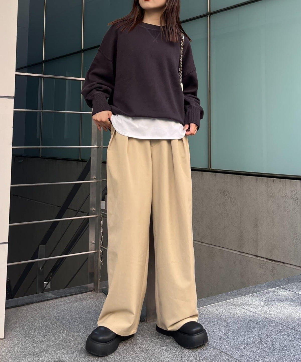 CIAOPANIC TYPY 針織感寬鬆泡泡袖針織衫