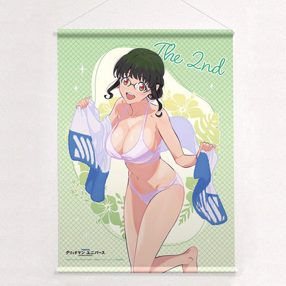 電光超人古立特 宇宙 描き下ろしB2掛畫（2代/泳裝）W絨面