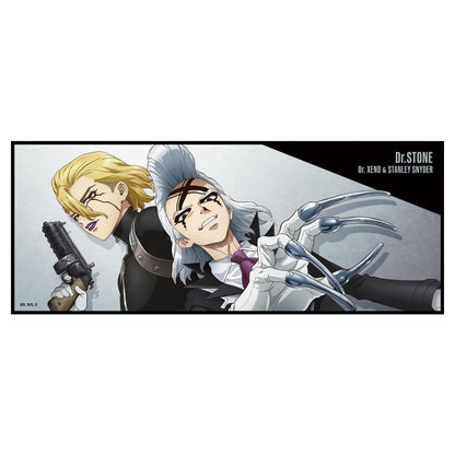 Dr.STONE 石紀元 澤諾&斯坦利 聯名企劃 徽章款毛巾