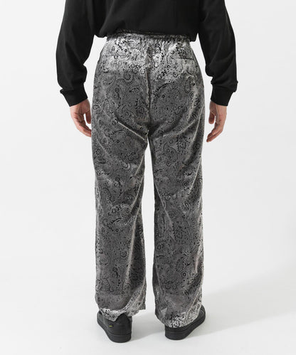 別注 TUITACI×URBAN RESEARCH 佩斯利印花天鵝絨長褲