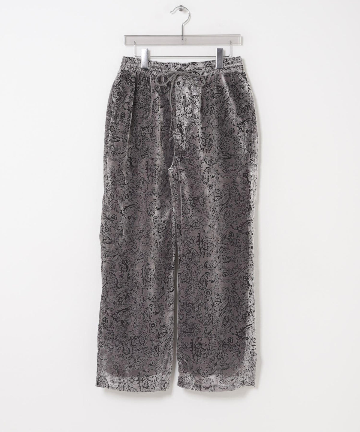 別注 TUITACI×URBAN RESEARCH 佩斯利印花天鵝絨長褲