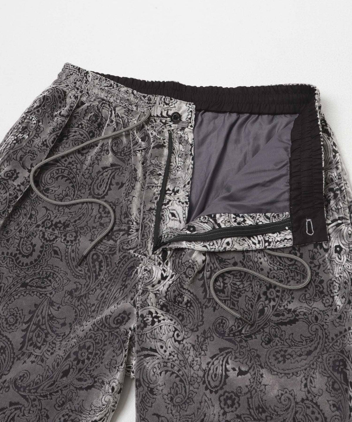 別注 TUITACI×URBAN RESEARCH 佩斯利印花天鵝絨長褲