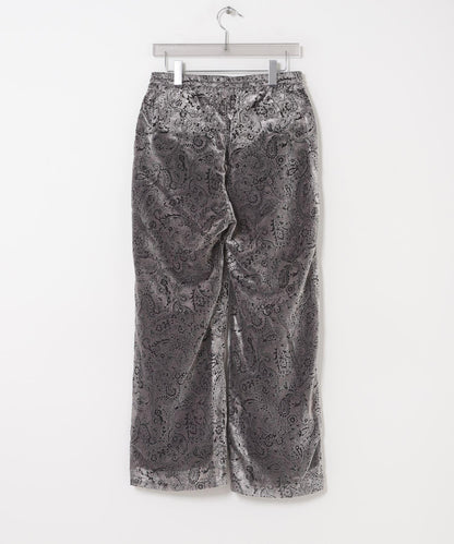 別注 TUITACI×URBAN RESEARCH 佩斯利印花天鵝絨長褲