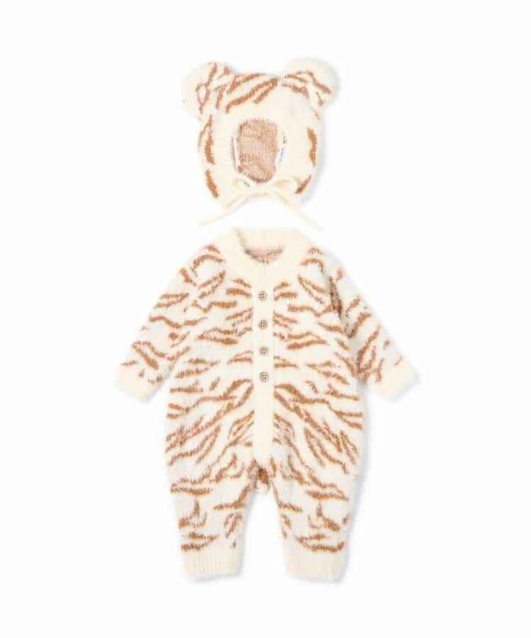 【FUN!FAN!ANIMAL】搖粒絨連體衣套裝 嬰兒