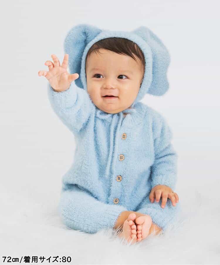 【FUN!FAN!ANIMAL】搖粒絨連體衣套裝 嬰兒