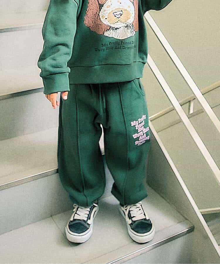 F.O.KIDS 兒童 彩色印花長褲