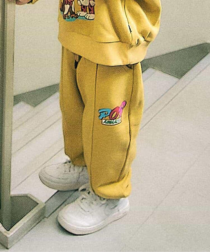 F.O.KIDS 兒童 彩色印花長褲