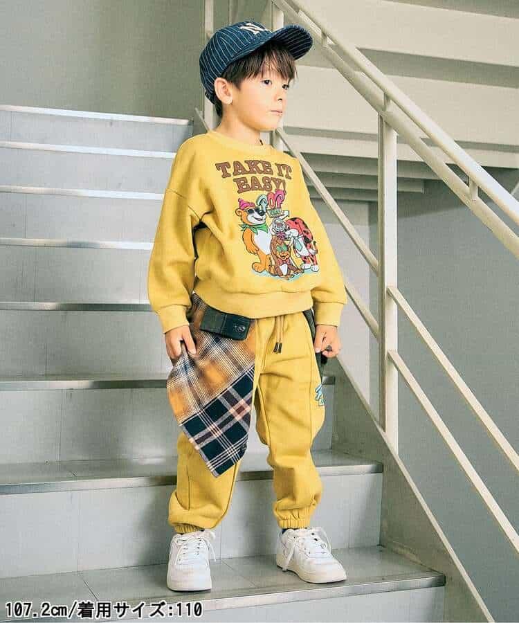F.O.KIDS 兒童 彩色印花長褲