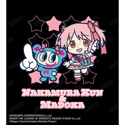 劇場版 魔法少女小圓 鹿目圓 ANGEL BLUE聯名 中村君Q版大廓形T恤 XL碼