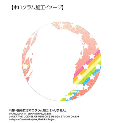 劇場版 魔法少女小圓 瓦爾普爾吉斯的廻天 ANGEL BLUE聯名 描き下ろし 佐倉杏子 75mm 鐳射徽章